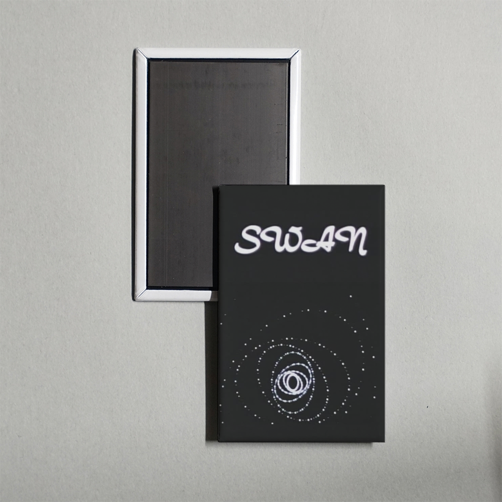 Swan Mini Movie Fridge Magnet