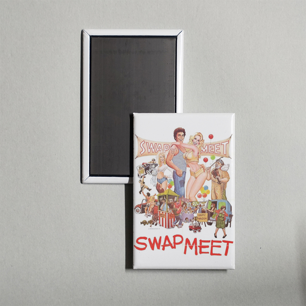 Swap Meet Mini Movie Fridge Magnet