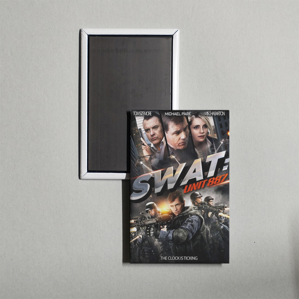 Swat Unit 887 Mini Movie Fridge Magnet