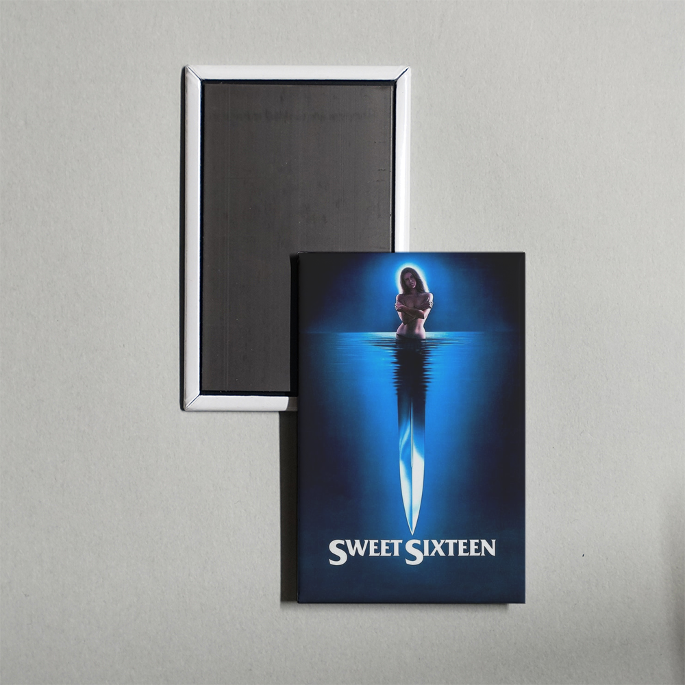 Sweet Sixteen Mini Movie Fridge Magnet