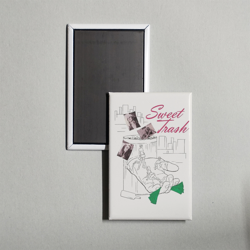 Sweet Trash Mini Movie Fridge Magnet