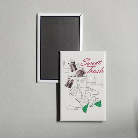 Sweet Trash Mini Movie Fridge Magnet