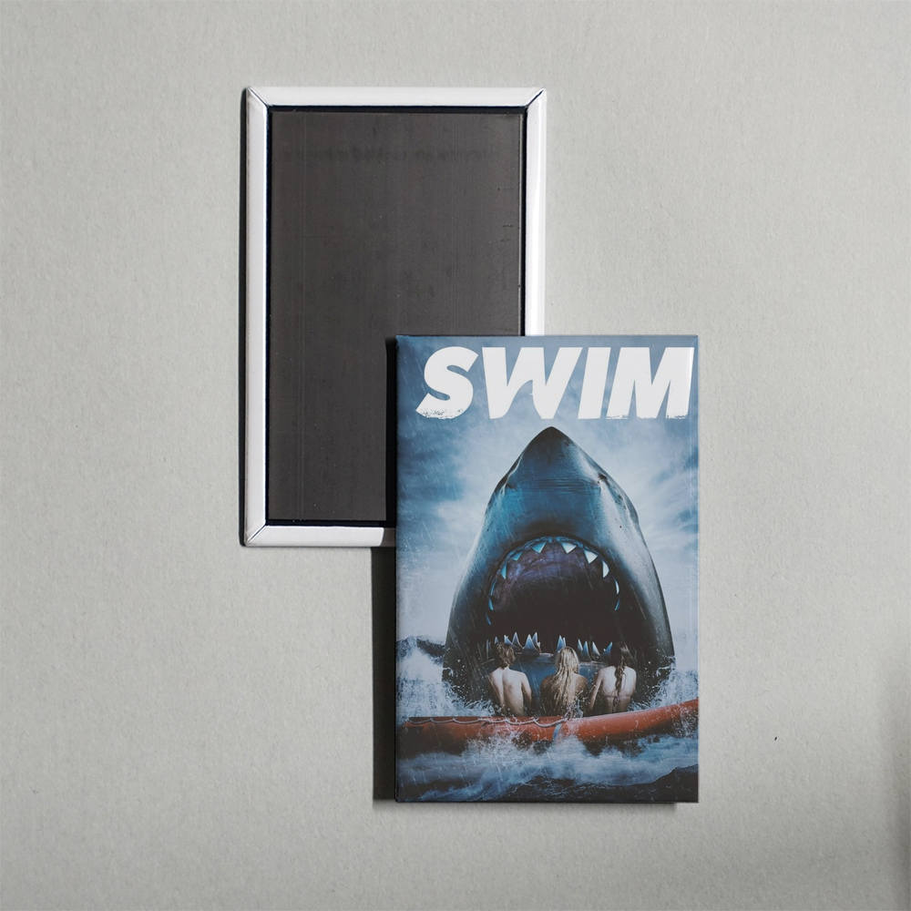 Swim Mini Movie Fridge Magnet