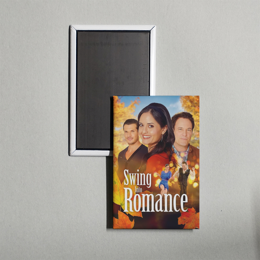 Swing Into Romance Mini Movie Fridge Magnet
