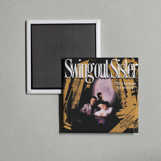 Swing Out Sister - It's Better To Travel (Deluxe Edition) Album Cover Fridge Magnet