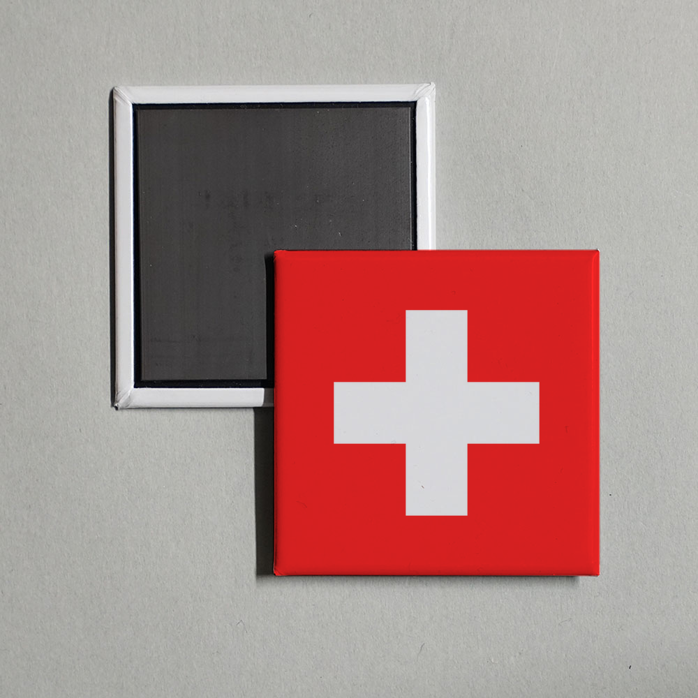 Switzerland Flag Fridge Magnet