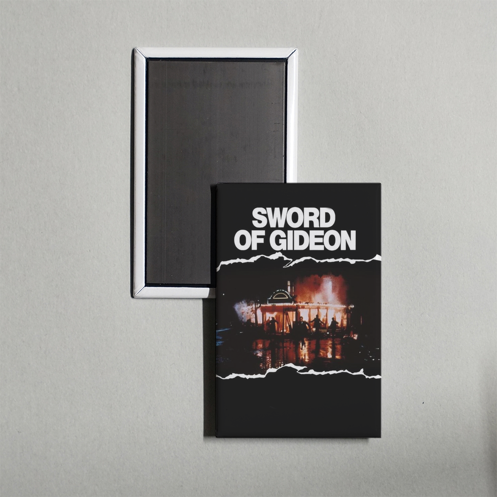Sword of Gideon Mini Movie Fridge Magnet