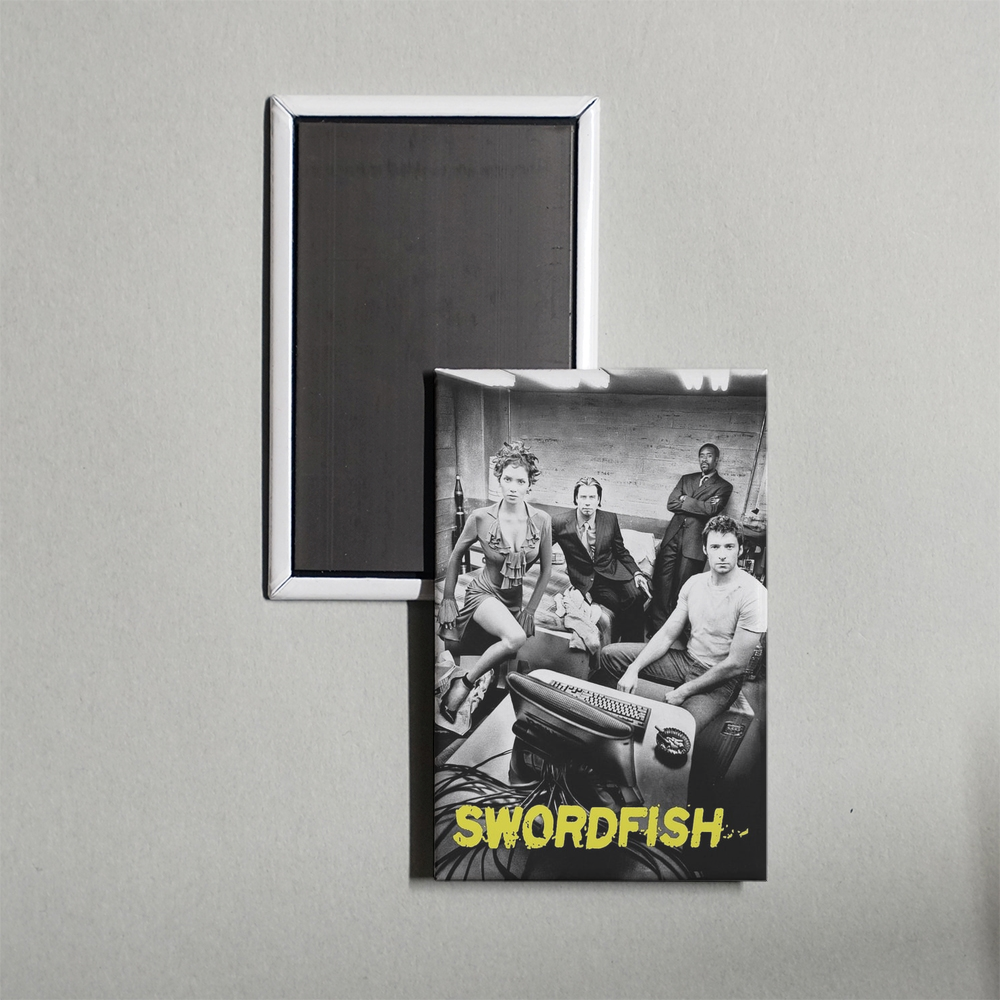 Swordfish Mini Movie Fridge Magnet