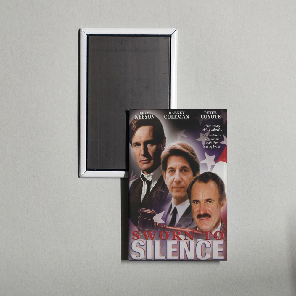 Sworn to Silence Mini Movie Fridge Magnet
