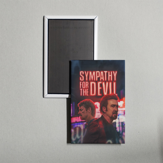Sympathy for the Devil Mini Movie Fridge Magnet