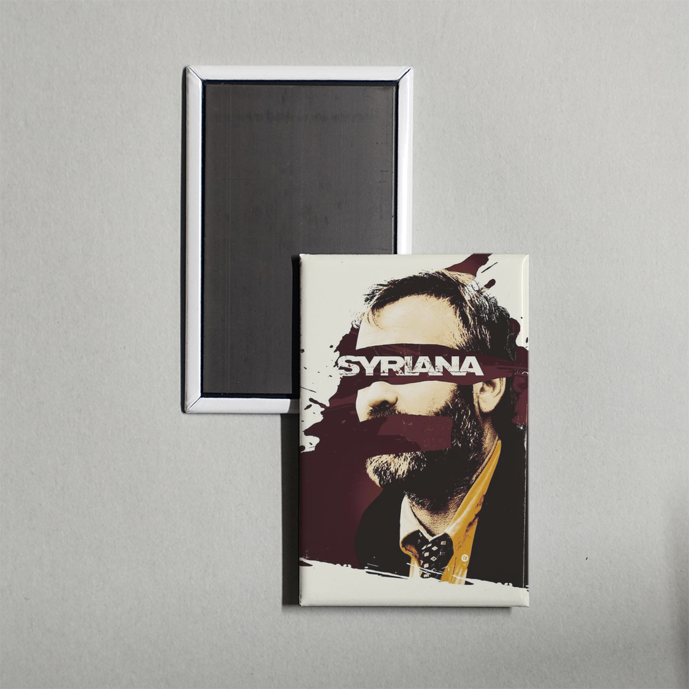 Syriana Mini Movie Fridge Magnet