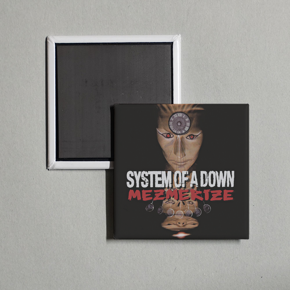 System Of A Down - Mezmerize Album Cover Fridge Magnet