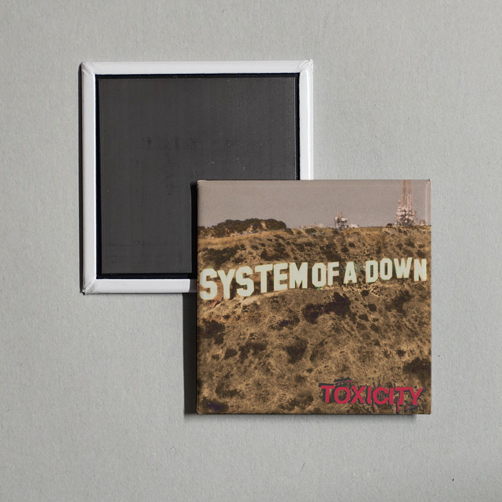 System Of A Down - Toxicity Album Cover Fridge Magnet