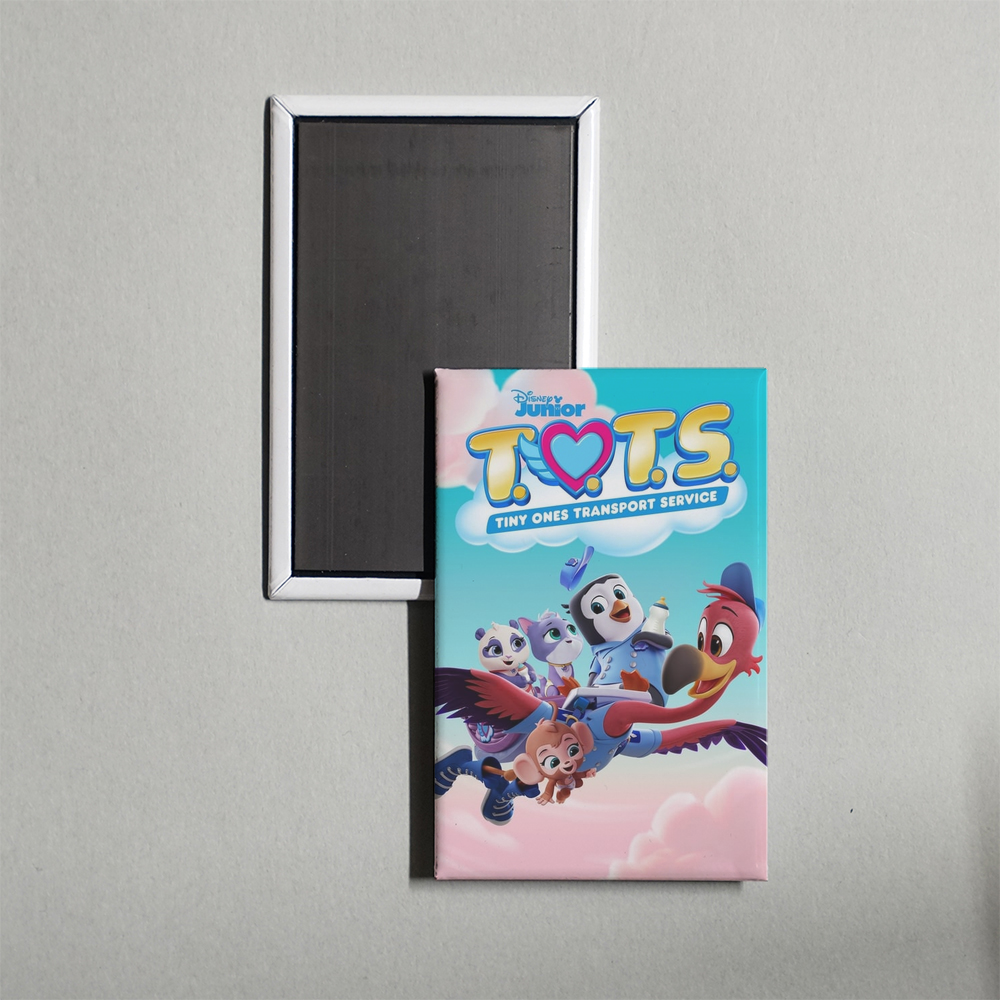 T.O.T.S. TV Show Fridge Magnet