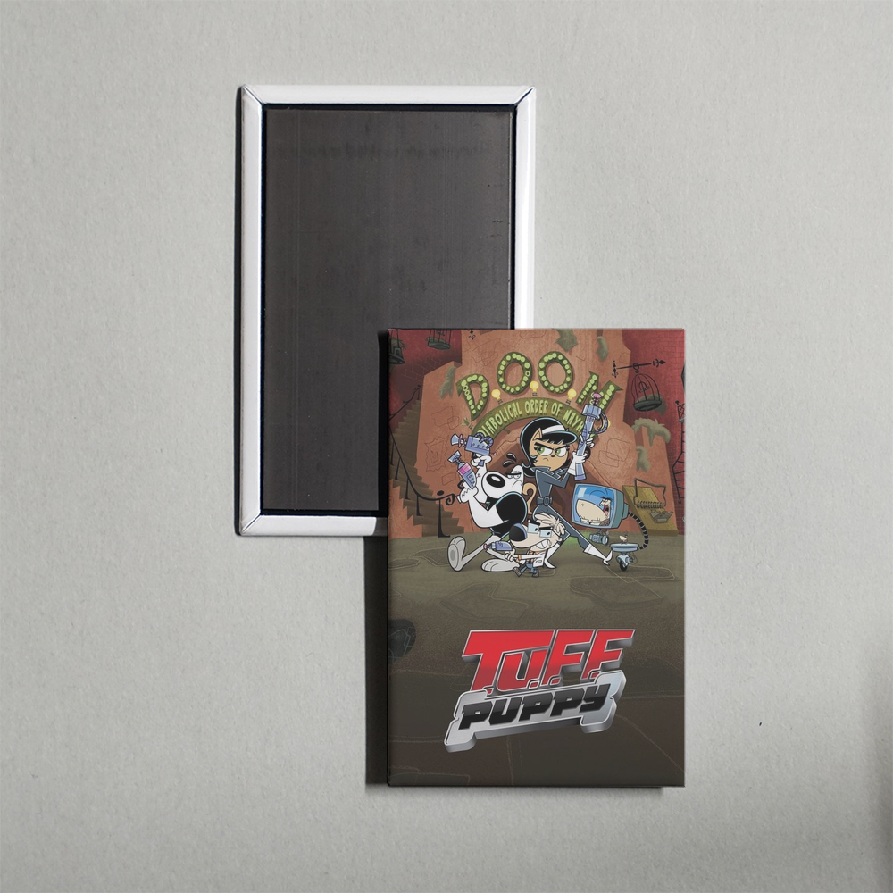 T.U.F.F. Puppy TV Show Fridge Magnet