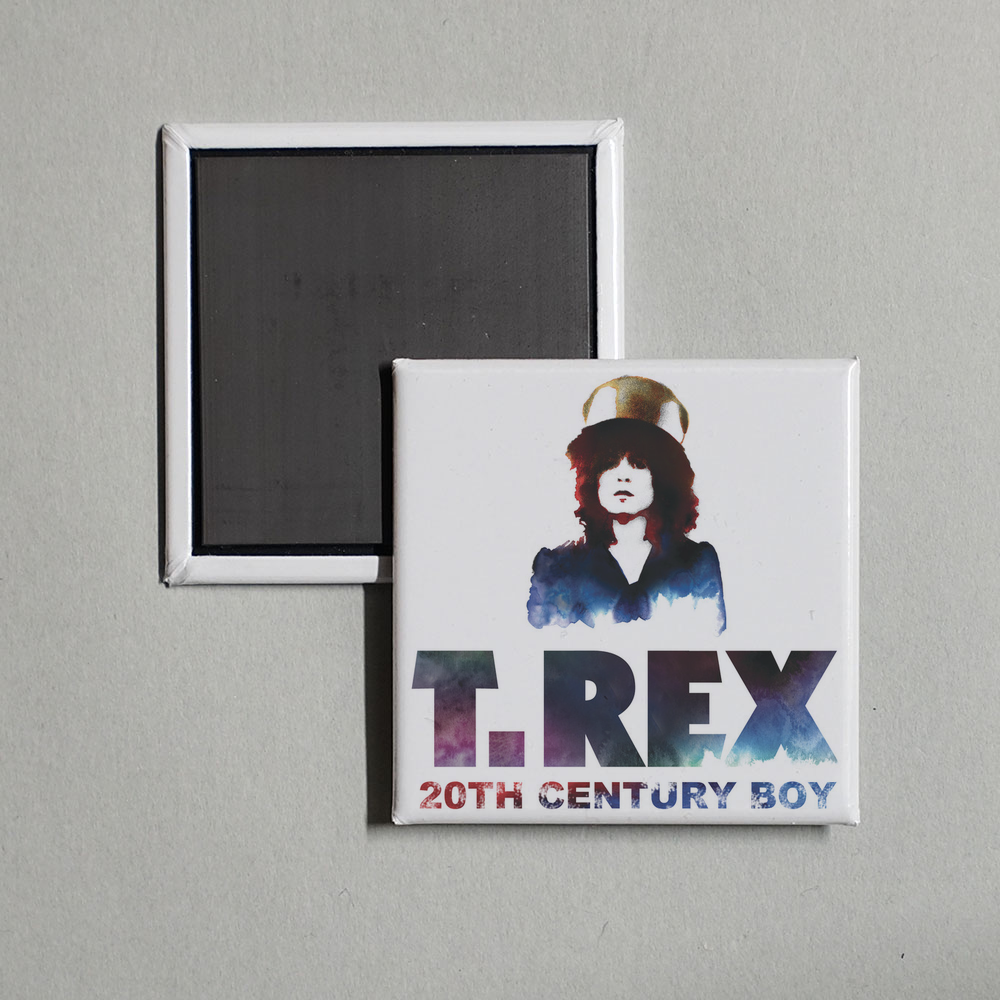 T. Rex - 20th Century Boy Album Cover Fridge Magnet