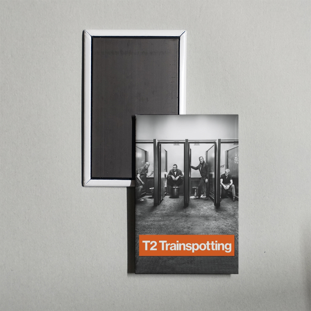 T2 Trainspotting Mini Movie Fridge Magnet