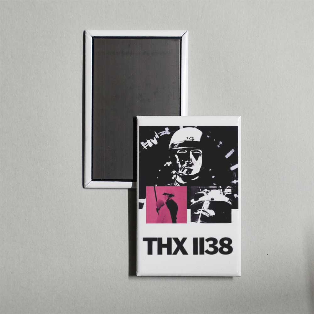 THX 1138 Mini Movie Fridge Magnet
