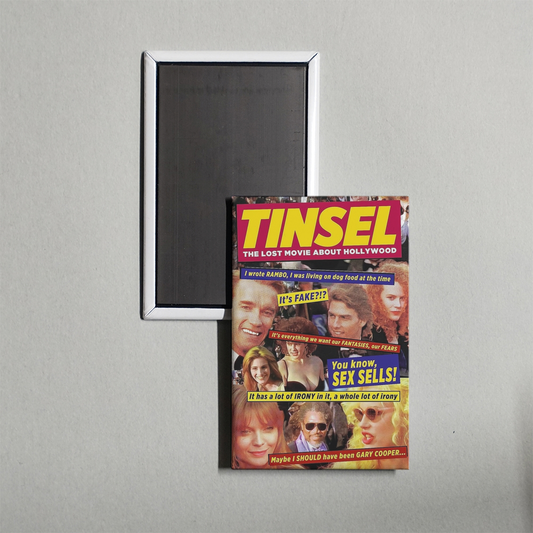 TINSEL The Lost Movie About Hollywood Mini Movie Fridge Magnet