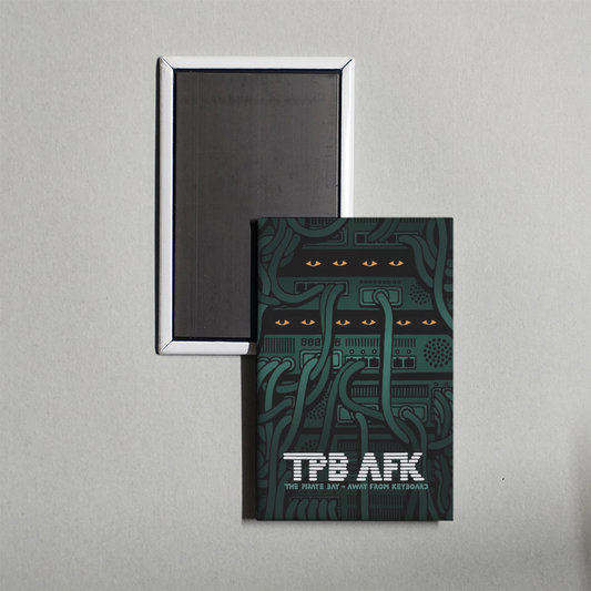 TPB AFK The Pirate Bay - Away from Keyboard Mini Movie Fridge Magnet