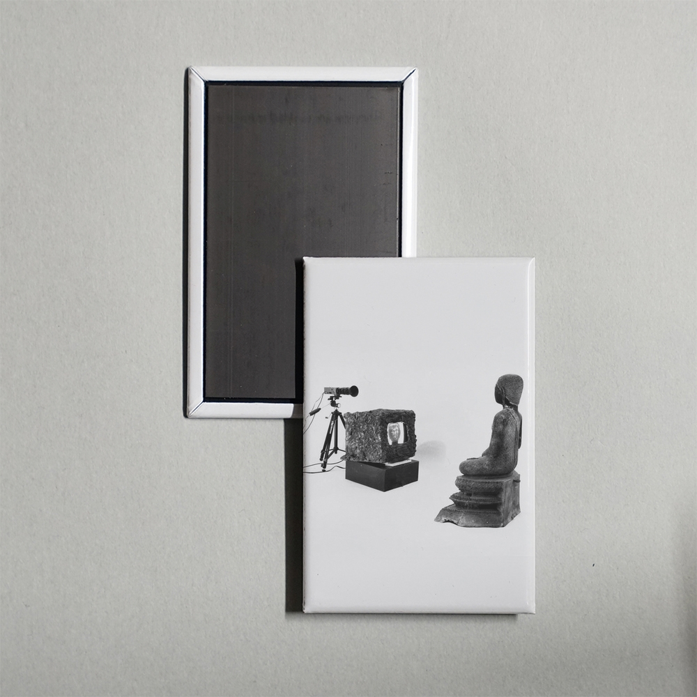 TV Buddha Mini Movie Fridge Magnet