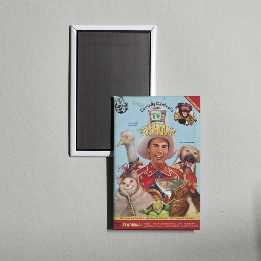 TV Funhouse TV Show Fridge Magnet