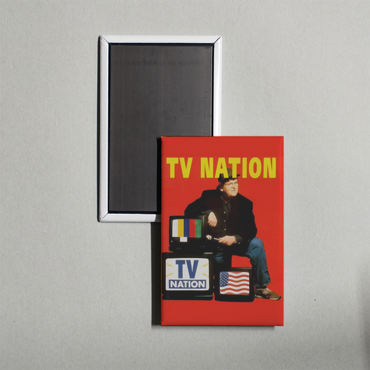 TV Nation TV Show Fridge Magnet