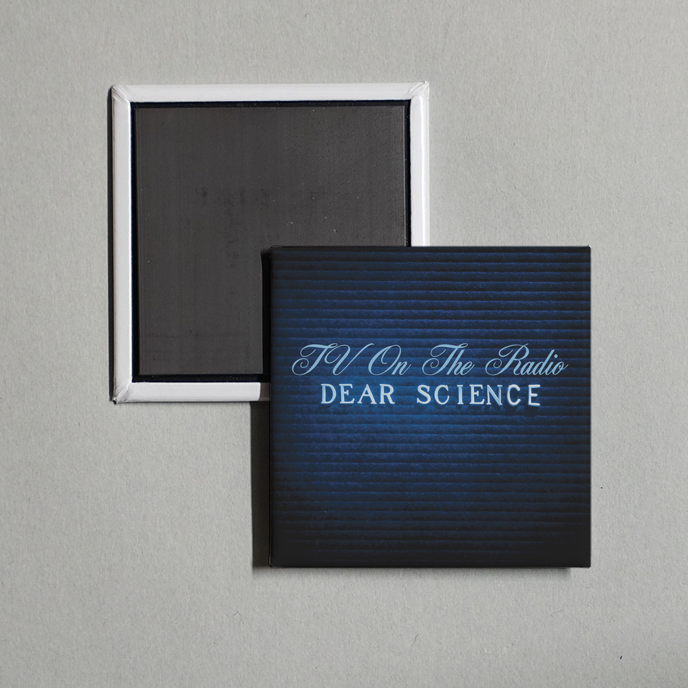 TV On The Radio - Dear Science (Bonus Track Version) Album Cover Fridge Magnet