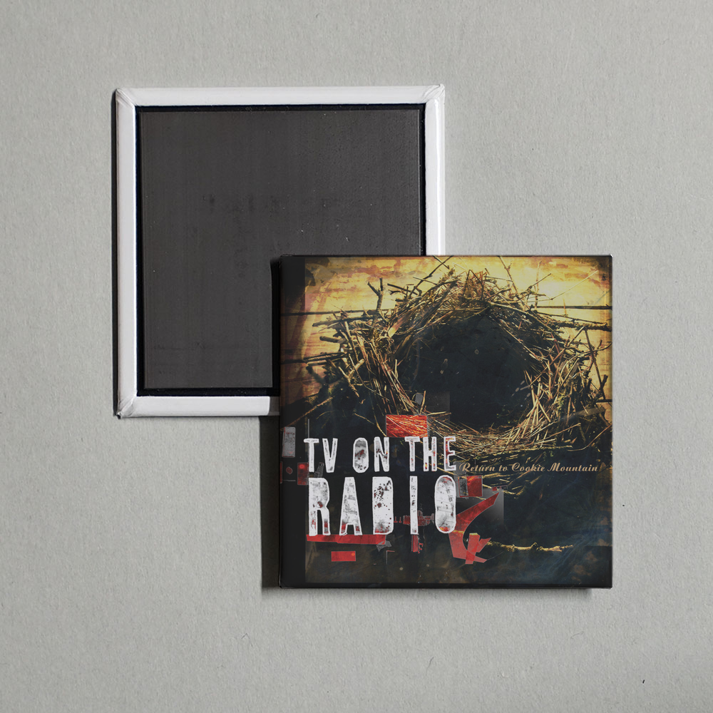 TV On The Radio - Return To Cookie Mountain Album Cover Fridge Magnet