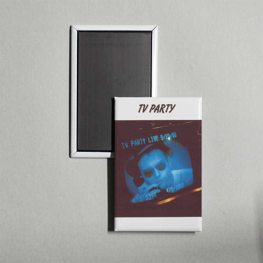 TV Party TV Show Fridge Magnet