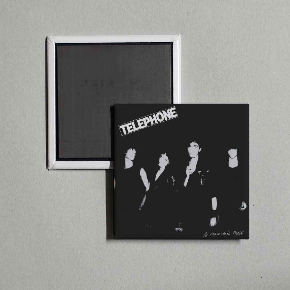 Téléphone - Au coeur de la nuit (Remasterisé en 2015) Album Cover Fridge Magnet