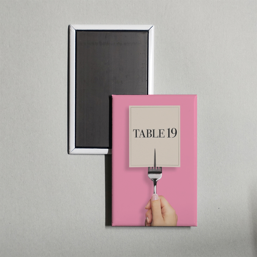 Table 19 Mini Movie Fridge Magnet