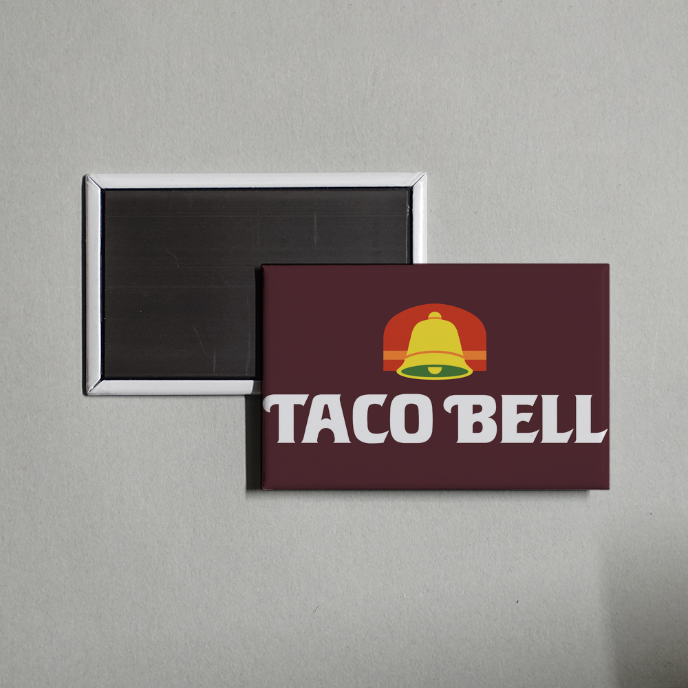 Taco Bell Vintage Sign 1985 Fridge Magnet