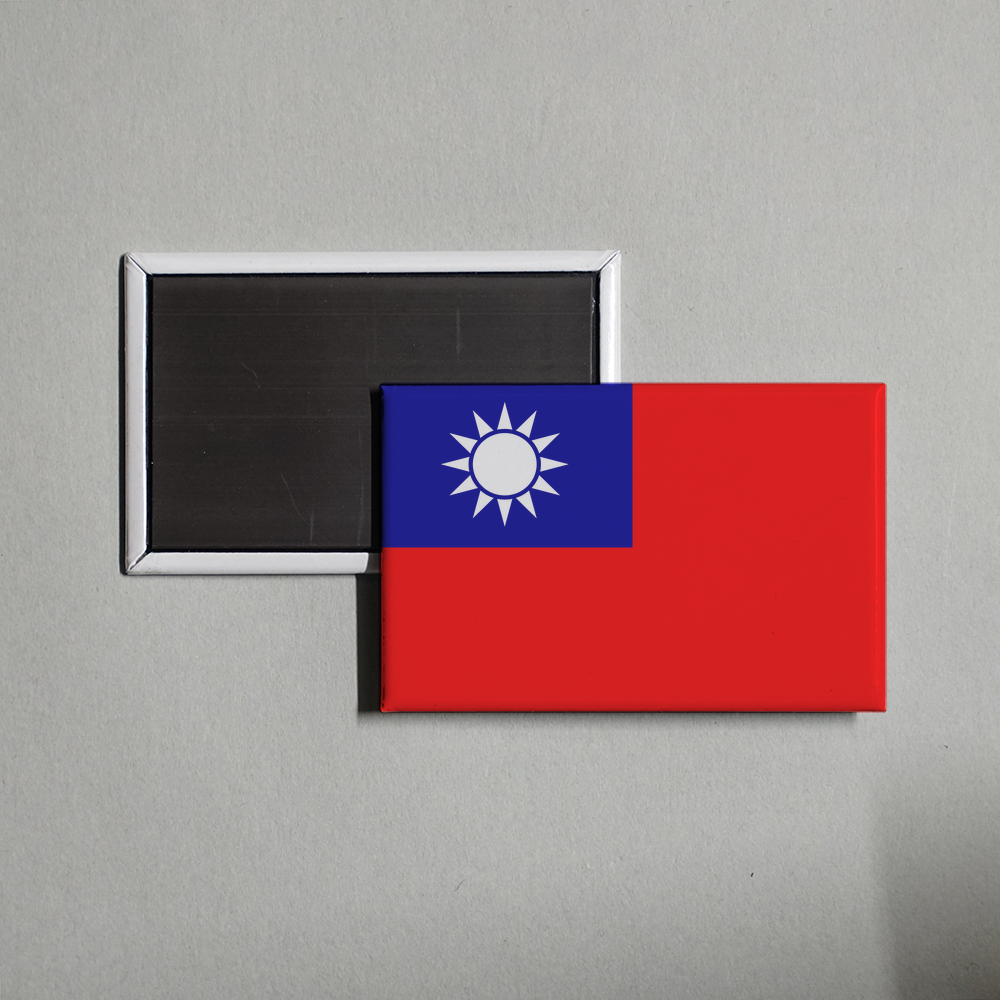 Taiwan Flag Fridge Magnet