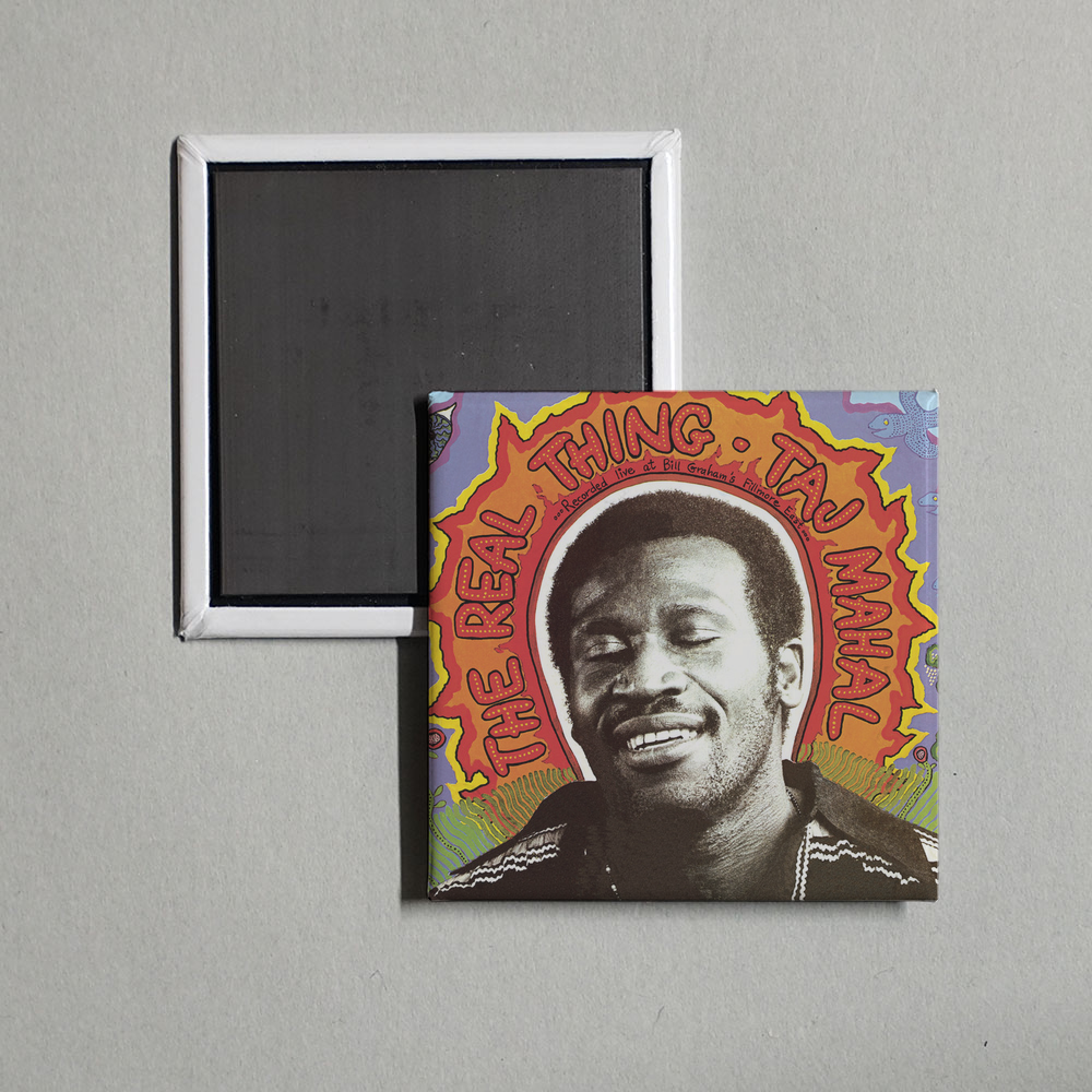 Taj Mahal - The Real Thing Album Cover Fridge Magnet