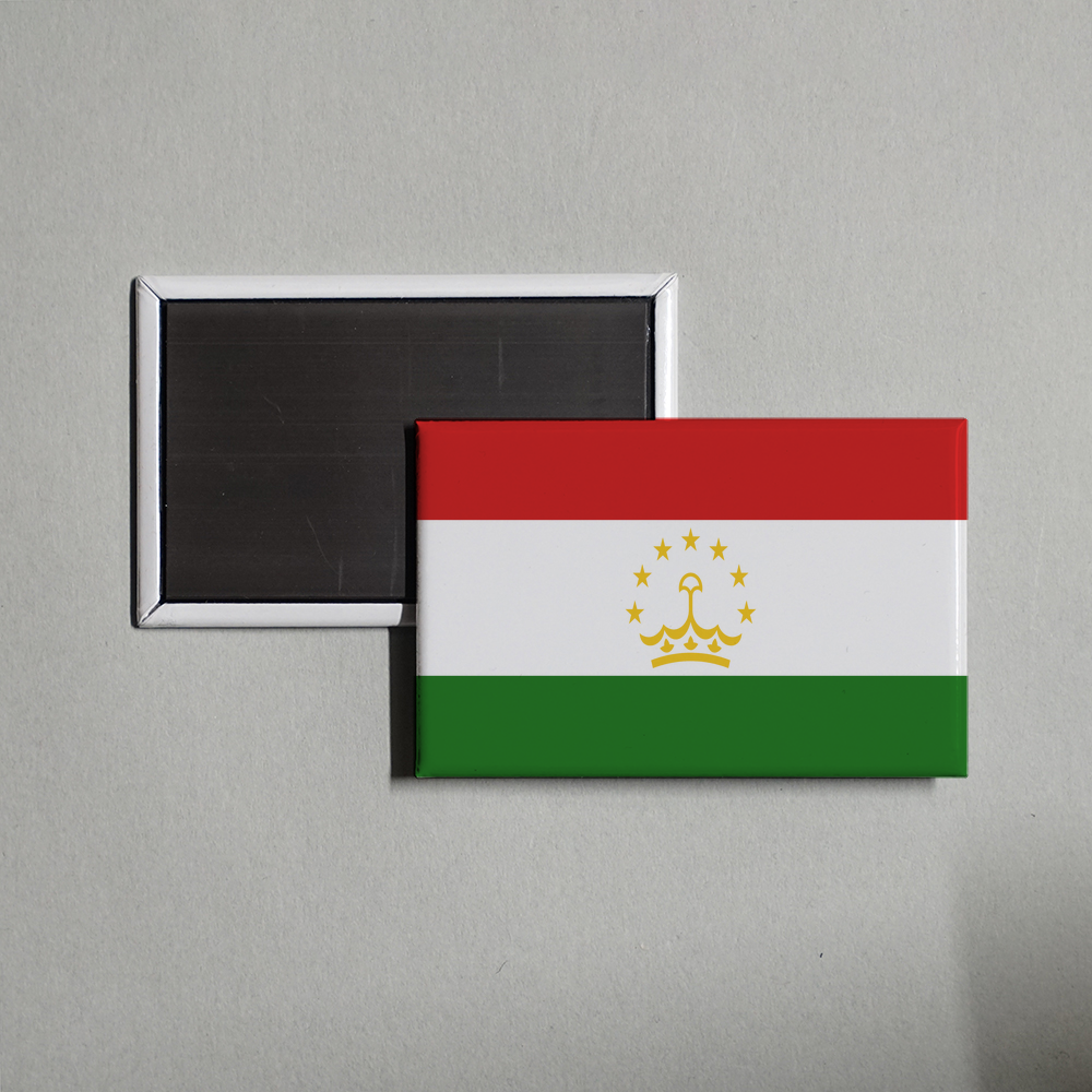 Tajikistan Flag Fridge Magnet