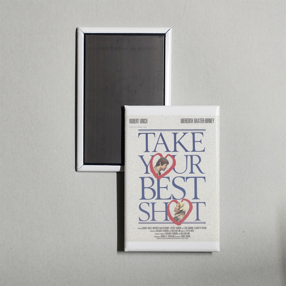 Take Your Best Shot Mini Movie Fridge Magnet