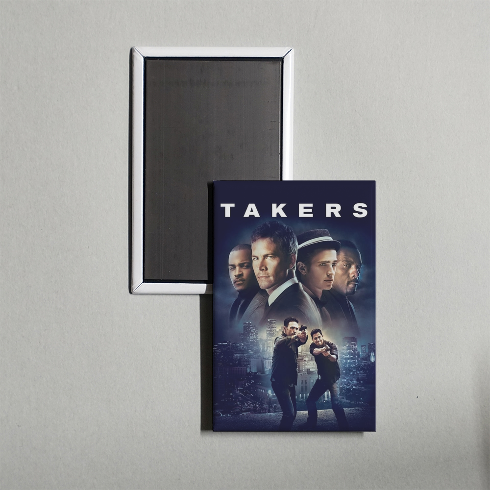 Takers Mini Movie Fridge Magnet
