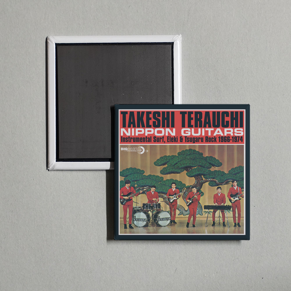 Takeshi Terauchi - Nippon Guitars Album Cover Fridge Magnet