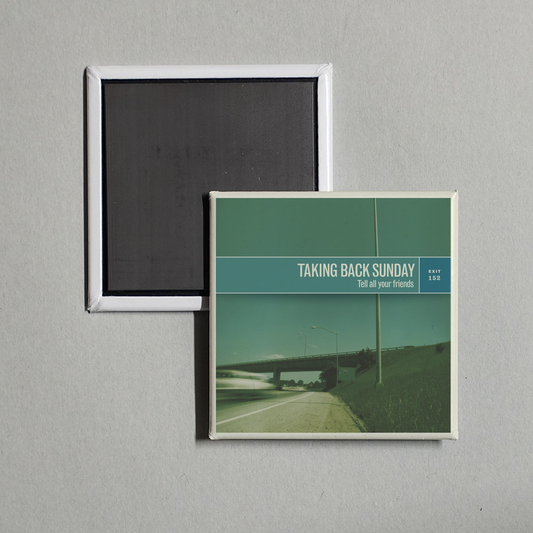 Taking Back Sunday - Tell All Your Friends (Remastered) Album Cover Fridge Magnet