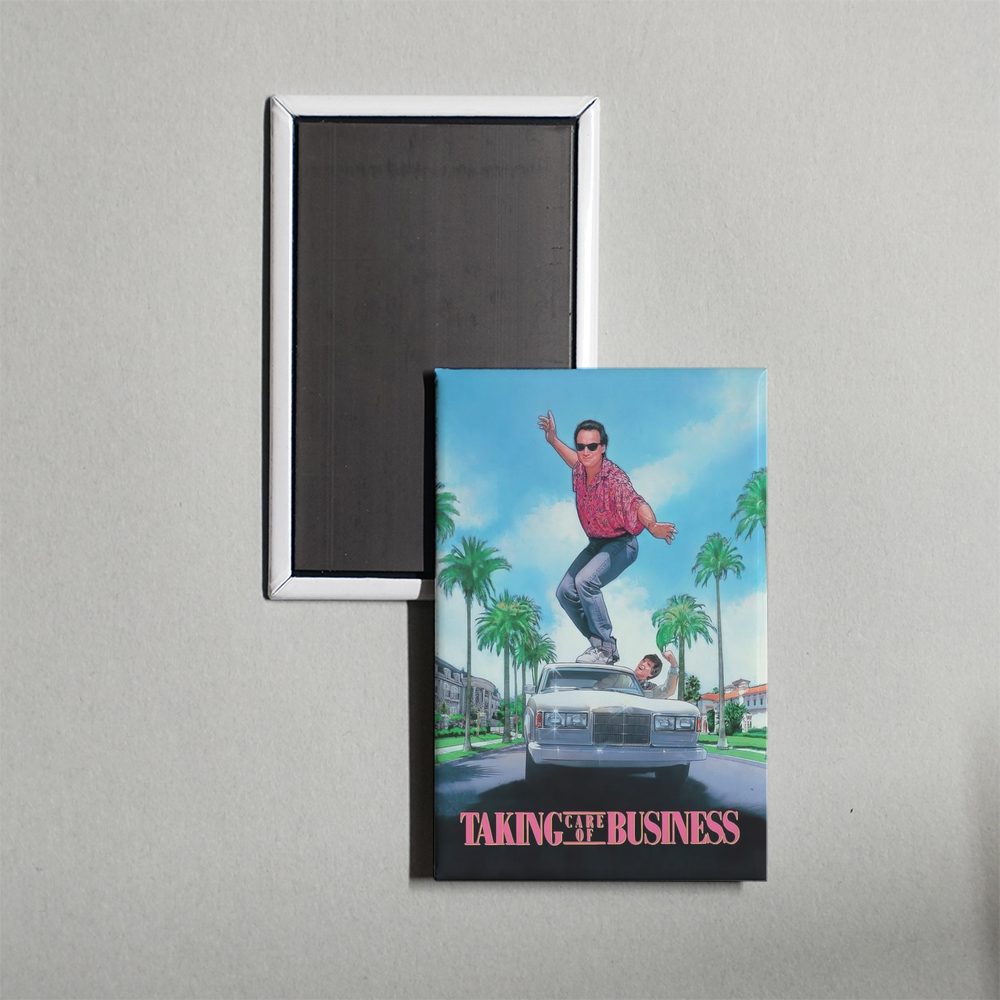 Taking Care of Business Mini Movie Fridge Magnet