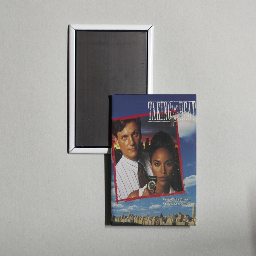 Taking the Heat Mini Movie Fridge Magnet