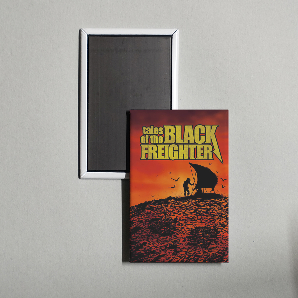 Tales of the Black Freighter Mini Movie Fridge Magnet