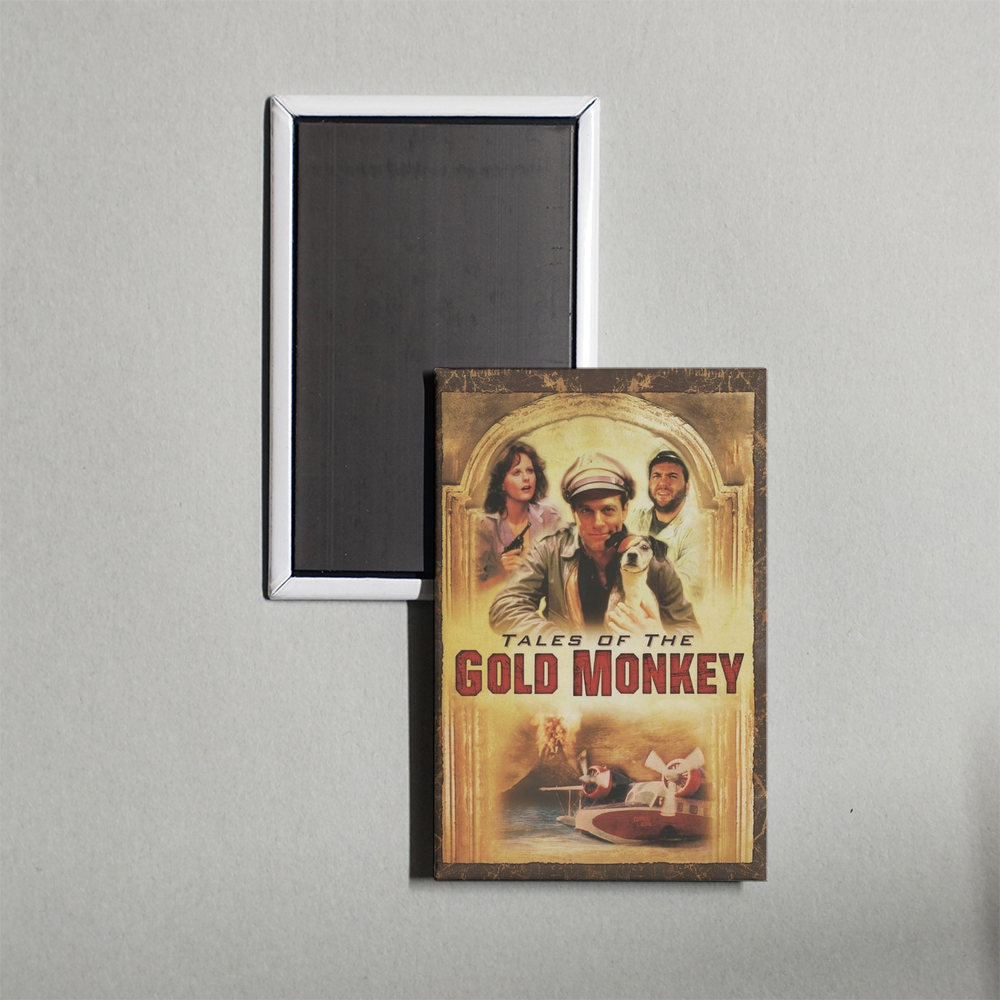 Tales of the Gold Monkey TV Show Fridge Magnet