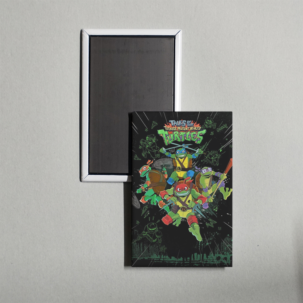 Tales of the Teenage Mutant Ninja Turtles TV Show Fridge Magnet