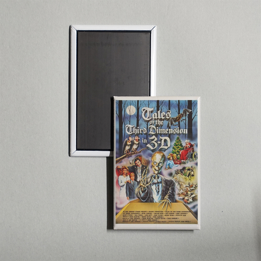 Tales of the Third Dimension Mini Movie Fridge Magnet