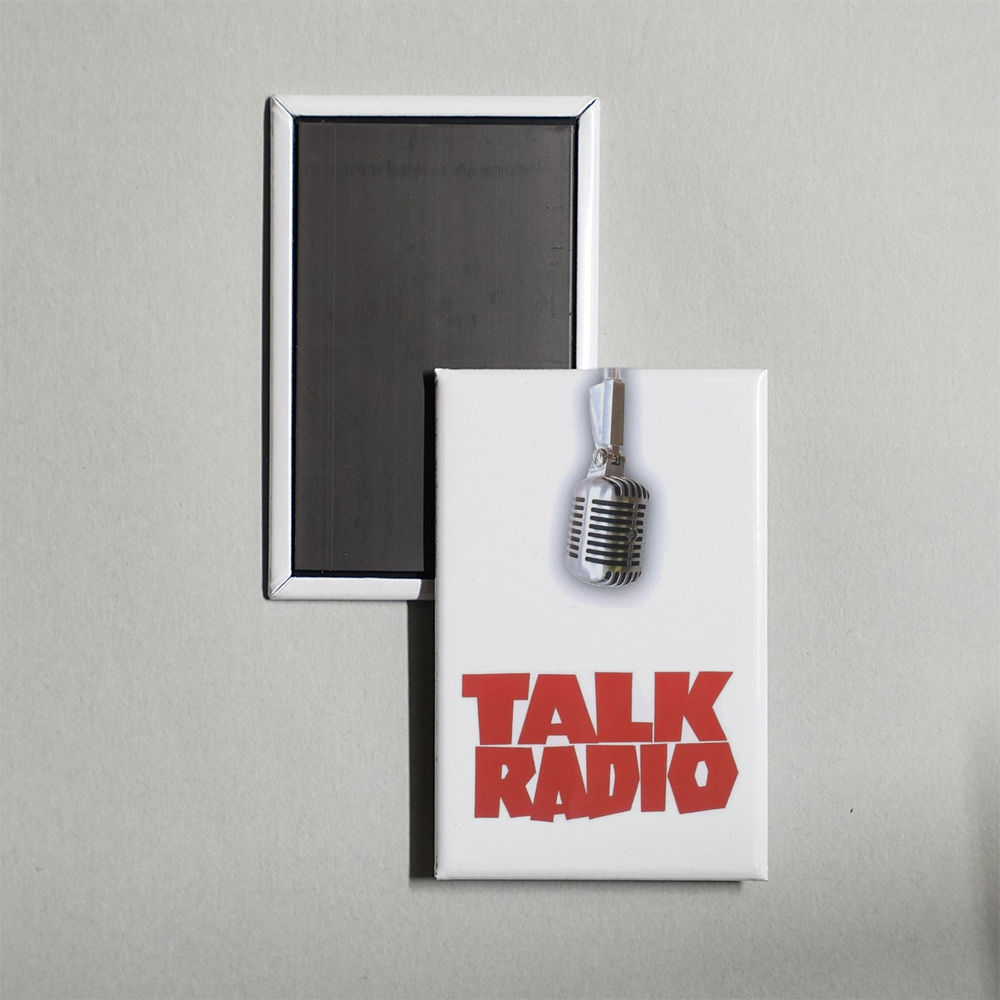 Talk Radio Mini Movie Fridge Magnet