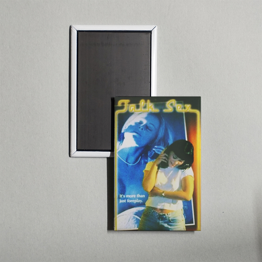 Talk Sex Mini Movie Fridge Magnet