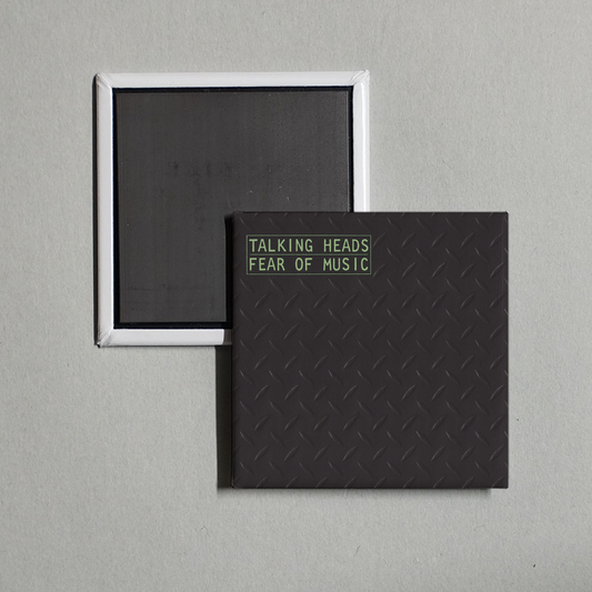 Talking Heads - Fear of Music (Deluxe Version) Album Cover Fridge Magnet