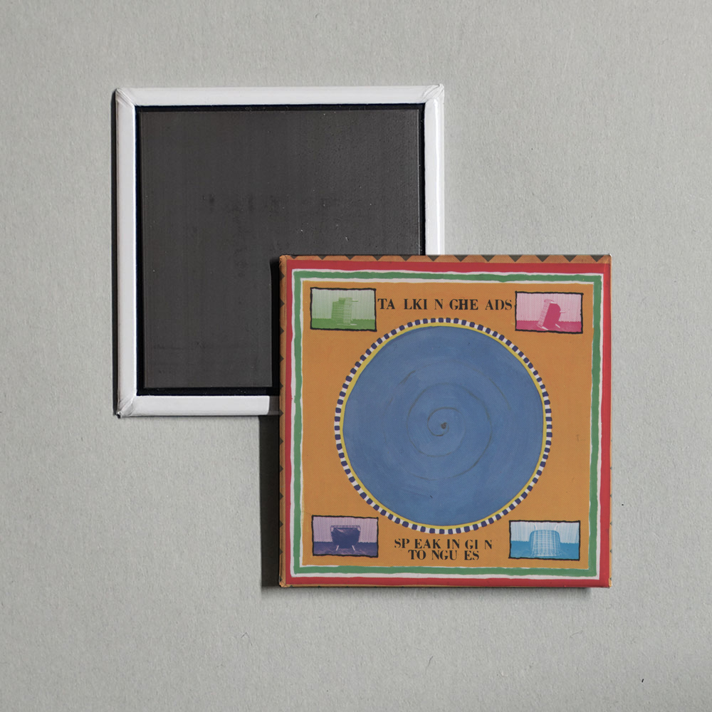 Talking Heads - Speaking in Tongues (Deluxe Version) Album Cover Fridge Magnet